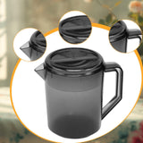 Maxbell Water Jug Pitcher Portable Easy to Fill Drinkware Beverage Restaurant Summer Grey
