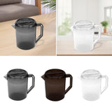 Maxbell Water Jug Pitcher Portable Easy to Fill Drinkware Beverage Restaurant Summer Grey