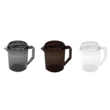 Maxbell Water Jug Pitcher Portable Easy to Fill Drinkware Beverage Restaurant Summer Grey