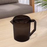 Maxbell Water Jug Pitcher Portable Easy to Fill Drinkware Beverage Restaurant Summer Brown