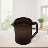 Maxbell Water Jug Pitcher Portable Easy to Fill Drinkware Beverage Restaurant Summer Brown