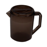 Maxbell Water Jug Pitcher Portable Easy to Fill Drinkware Beverage Restaurant Summer Brown