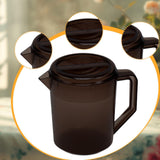 Maxbell Water Jug Pitcher Portable Easy to Fill Drinkware Beverage Restaurant Summer Brown