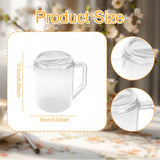 Maxbell Water Jug Pitcher Portable Easy to Fill Drinkware Beverage Restaurant Summer Clear