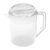 Maxbell Water Jug Pitcher Portable Easy to Fill Drinkware Beverage Restaurant Summer Clear
