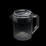 Maxbell Water Jug Pitcher Portable Easy to Fill Drinkware Beverage Restaurant Summer Clear