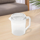 Maxbell Water Jug Pitcher Portable Easy to Fill Drinkware Beverage Restaurant Summer Clear