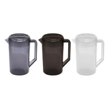 Maxbell Water Jug Pitcher Easy to Fill with Lid Beverage Jar Drinks Restaurant Party Grey