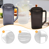 Maxbell Water Jug Pitcher Easy to Fill with Lid Beverage Jar Drinks Restaurant Party Grey