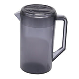 Maxbell Water Jug Pitcher Easy to Fill with Lid Beverage Jar Drinks Restaurant Party Grey