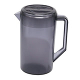 Maxbell Water Jug Pitcher Easy to Fill with Lid Beverage Jar Drinks Restaurant Party Grey