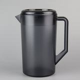 Maxbell Water Jug Pitcher Easy to Fill with Lid Beverage Jar Drinks Restaurant Party Grey