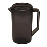 Maxbell Water Jug Pitcher Easy to Fill with Lid Beverage Jar Drinks Restaurant Party Brown