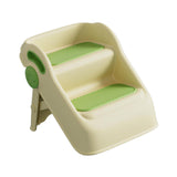 Maxbell 2 Step Stool for Kids Folding Easy to Move Home Footstool Toddler Step Stool Green