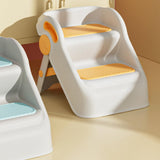 Maxbell 2 Step Stool for Kids Folding Easy to Move Home Footstool Toddler Step Stool Green