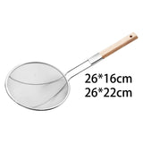 Maxbell Colander Skimmer Fine Mesh Practical Mesh Sieve for Fruits Vegetable Noodles Diameter 16cm