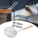 Maxbell Colander Skimmer Fine Mesh Practical Mesh Sieve for Fruits Vegetable Noodles Diameter 16cm