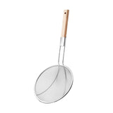 Maxbell Colander Skimmer Fine Mesh Practical Mesh Sieve for Fruits Vegetable Noodles Diameter 16cm