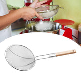 Maxbell Colander Skimmer Fine Mesh Practical Mesh Sieve for Fruits Vegetable Noodles Diameter 22cm
