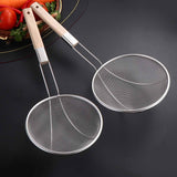 Maxbell Colander Skimmer Fine Mesh Practical Mesh Sieve for Fruits Vegetable Noodles Diameter 22cm