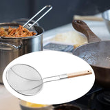 Maxbell Colander Skimmer Fine Mesh Practical Mesh Sieve for Fruits Vegetable Noodles Diameter 22cm