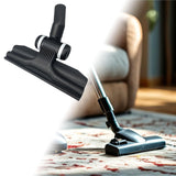 Maxbell Carpet Floor Wheeled Brush Fits 1.26inch Vacuum Cleaner Accessory 28.8x8.2cm