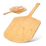 Maxbell Pizza Peel Sturdy Gift Portable Easy Clean Accessory for Pizza Cookies Bread