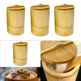 Maxbell Bamboo Rice Steamer Bucket Sturdy Rice Cooker for Household Sushi Restaurant for 1 Person