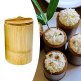 Maxbell Bamboo Rice Steamer Bucket Sturdy Rice Cooker for Household Sushi Restaurant for 1 Person