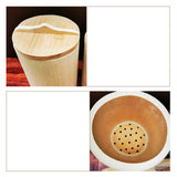 Maxbell Bamboo Rice Steamer Bucket Sturdy Rice Cooker for Household Sushi Restaurant for 1 Person