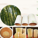 Maxbell Bamboo Rice Steamer Bucket Sturdy Rice Cooker for Household Sushi Restaurant for 1 Person