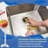 Maxbell Garbage Disposer Unjamming Wrench Sturdy Replacement Garbage Disposal Wrench