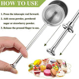 Maxbell Baking Flour Duster Essential Tool Professional Premium Gift Powder Spreader