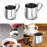 Maxbell Milk Frothing Pitcher Gifts Milk Jug Cup for Restaurant Cappuccino Latte Art S