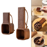 Maxbell Coffee Spoon Easy Storage for Ground Beans or Tea with Lanyard Kitchen Tools short handle