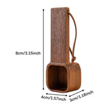 Maxbell Coffee Spoon Easy Storage for Ground Beans or Tea with Lanyard Kitchen Tools long handle