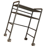 Maxbell Cat Food Can Storage Cart Utility Shelf above Litter Box Iron Organizer Rack Large
