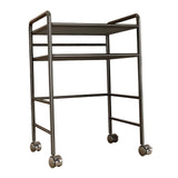 Maxbell Cat Food Can Storage Cart Utility Shelf above Litter Box Iron Organizer Rack Large