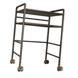 Maxbell Cat Food Can Storage Cart Utility Shelf above Litter Box Iron Organizer Rack Small