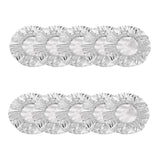 Maxbell Aluminum Foil Bowl Cover Kitchen Tools Food Wrap for Camping Picnics Kitchen 10Pcs