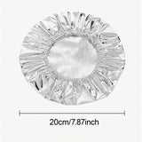 Maxbell Aluminum Foil Bowl Cover Kitchen Tools Food Wrap for Camping Picnics Kitchen 20Pcs