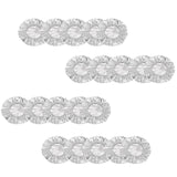 Maxbell Aluminum Foil Bowl Cover Kitchen Tools Food Wrap for Camping Picnics Kitchen 20Pcs