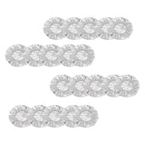 Maxbell Aluminum Foil Bowl Cover Kitchen Tools Food Wrap for Camping Picnics Kitchen 20Pcs