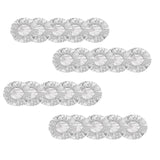 Maxbell Aluminum Foil Bowl Cover Kitchen Tools Food Wrap for Camping Picnics Kitchen 20Pcs