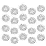 Maxbell Aluminum Foil Bowl Cover Kitchen Tools Food Wrap for Camping Picnics Kitchen 20Pcs