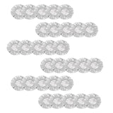 Maxbell Aluminum Foil Bowl Cover Kitchen Tools Food Wrap for Camping Picnics Kitchen 30Pcs