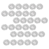 Maxbell Aluminum Foil Bowl Cover Kitchen Tools Food Wrap for Camping Picnics Kitchen 30Pcs