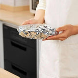 Maxbell Aluminum Foil Bowl Cover Kitchen Tools Food Wrap for Camping Picnics Kitchen 40Pcs