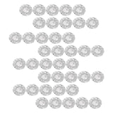 Maxbell Aluminum Foil Bowl Cover Kitchen Tools Food Wrap for Camping Picnics Kitchen 40Pcs