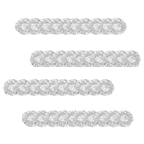 Maxbell Aluminum Foil Bowl Cover Kitchen Tools Food Wrap for Camping Picnics Kitchen 40Pcs